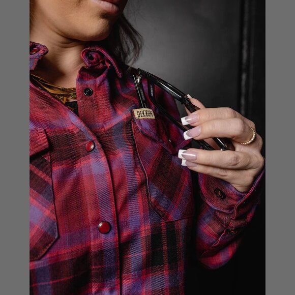 DIXXON FLANNEL - SAILOR'S DELIGHT Flannel Shirt - Women's Large - Picture 10 of 11